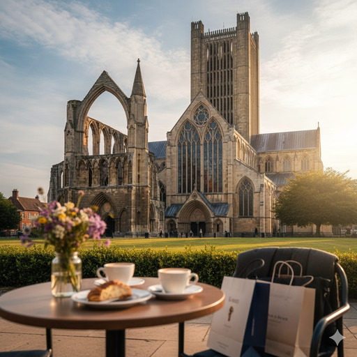 Coventry cathedral and city centre