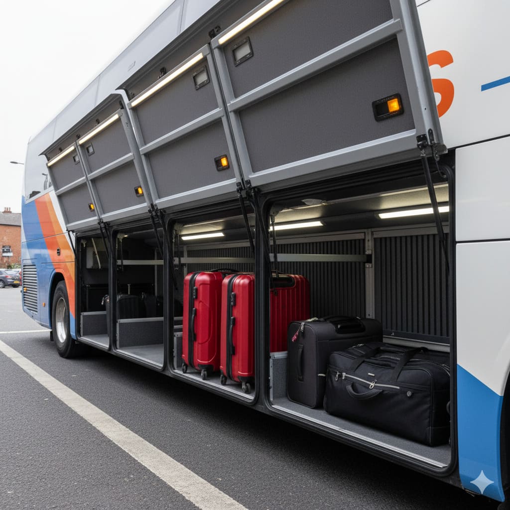 Generous luggage allowance with bag or suitcase and carry-on for personal belongings