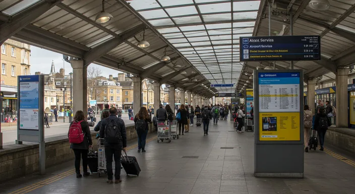 Oxford Bus Station with modern facilities
